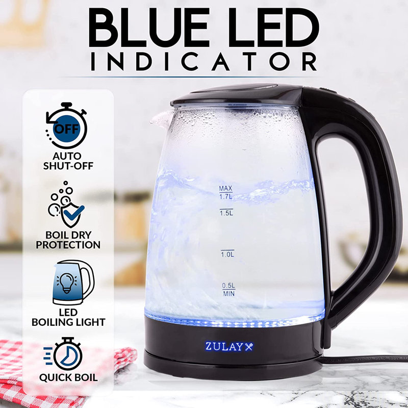 Bpa free electric fashion tea kettle